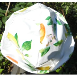 Chapeau de pluie agrumes