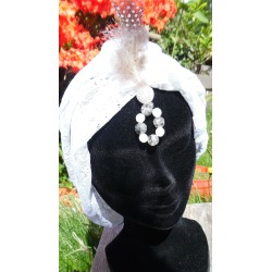 truban en dentelle