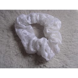 chouchou en dentelle