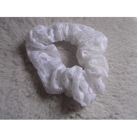 chouchou en dentelle