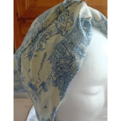 turban blanc cassé