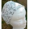 bandeau blanc et gris