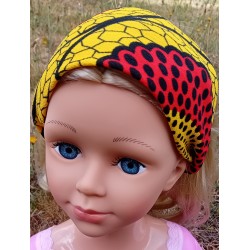 bandeau rouge et jaune