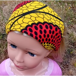 bandeau rouge et jaune