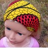 bandeau rouge et jaune