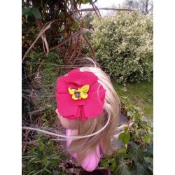 barrette rouge et jaune