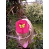 barrette rouge et jaune