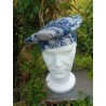 béret mixte bleu et gris