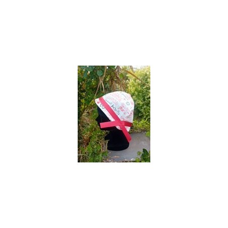 chapeau cloche simple calligraphie