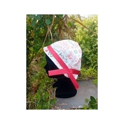 chapeau cloche simple calligraphie