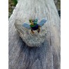 broche insecte arc-en-ciel